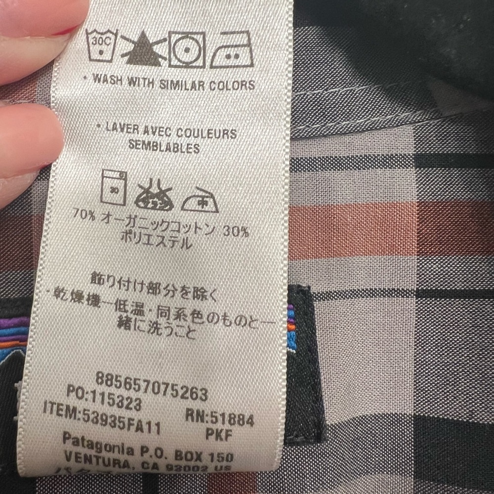 Patagonia M's Long-Sleeved Fezzman Shirt - Picture 7 of 13